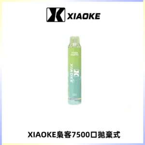 XIAOKE梟客7500Puffs跑馬燈拋棄式電子煙 可發光一次性